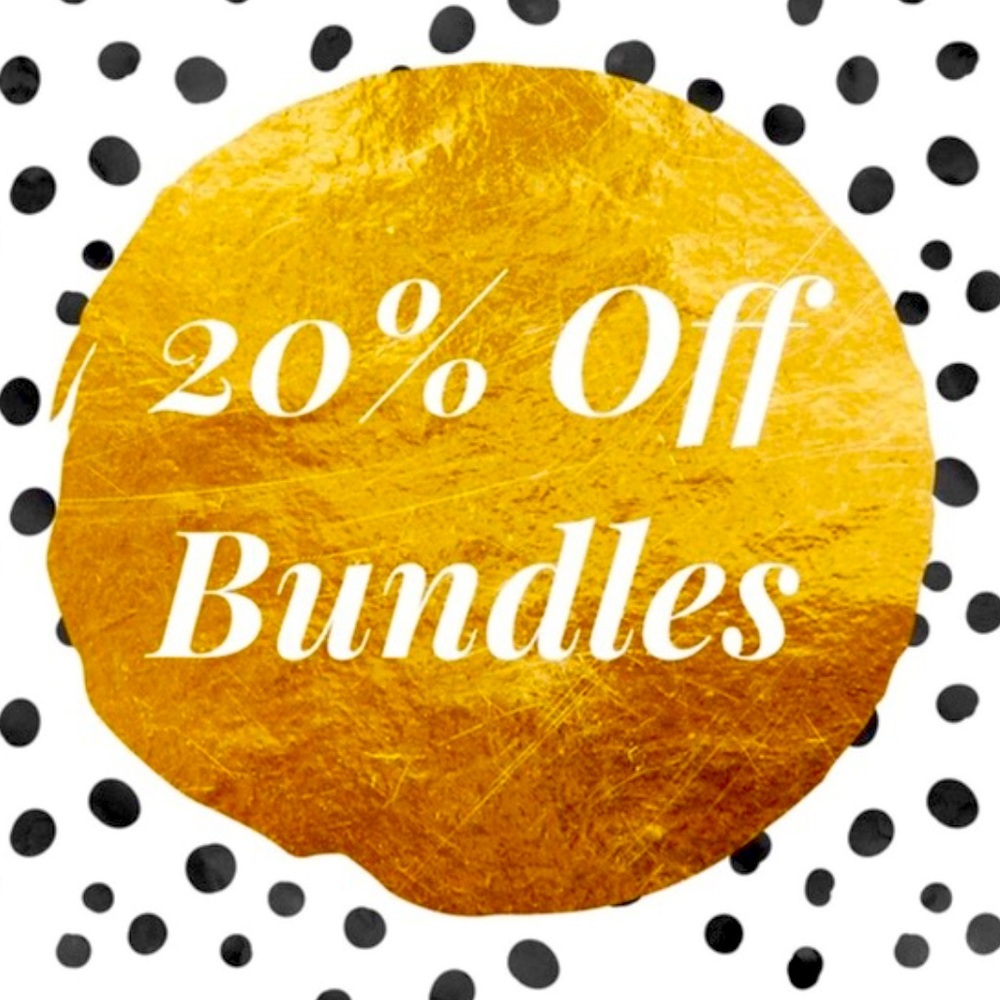 20% off Bundles!